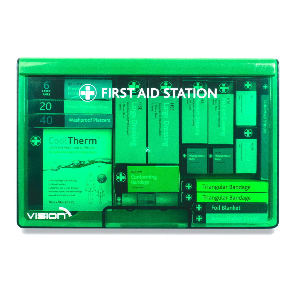 Vision Workplace First Aid Station – Oceania Medical New Zealand