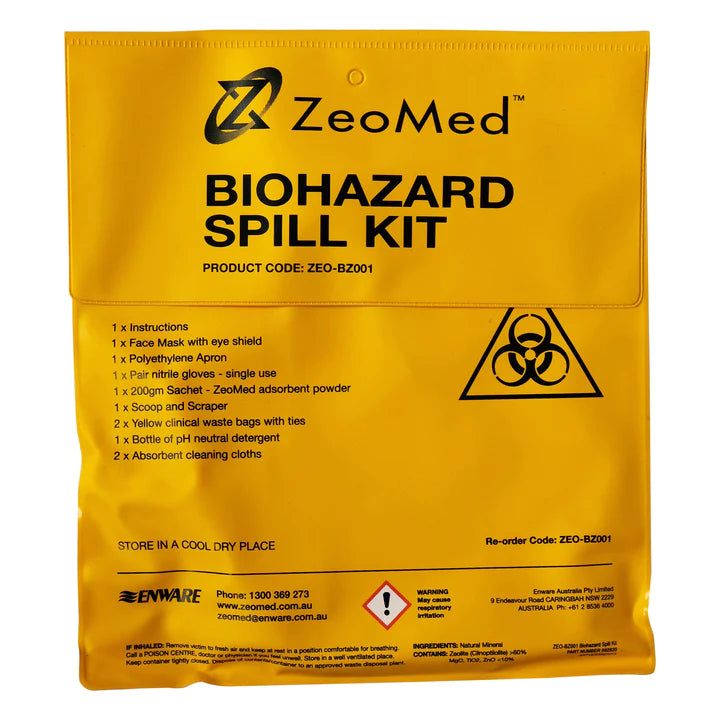 Biohazard Spill Kit – Oceania Medical New Zealand