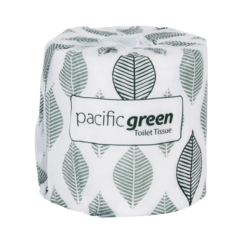 Pacific Green Recycled Roll Toilet Tissue 2-Ply