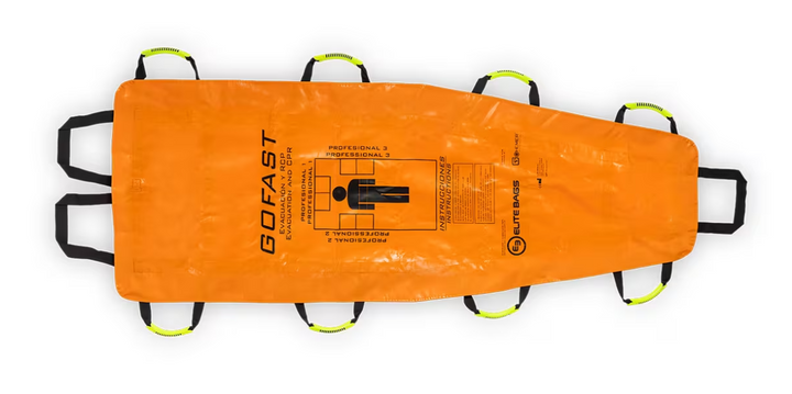 GO FAST- Foldable evacuation and CPR stretcher