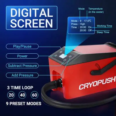 CRYO PUSH-RENTAL Cold Ice Pulse Therapy System