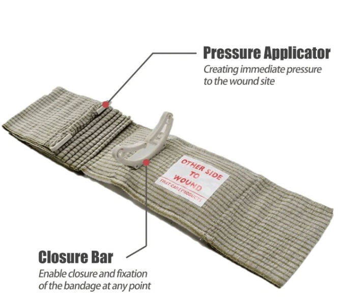 Emergency Bandage® (8″) - PracMed NZ